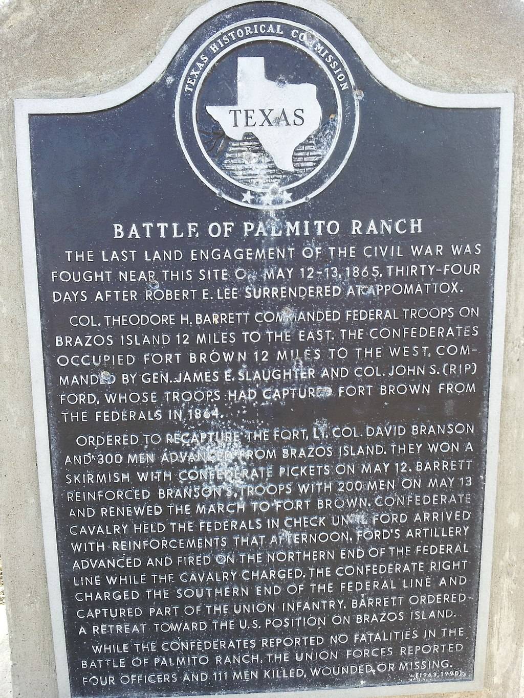 Texas Battles and Battlefields